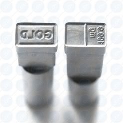 Buy Gold Bar Punch Die Stamp Set for TDP 0, TDP 1.5, TDP 5, TDP 6 Pill Press Tablet Machine