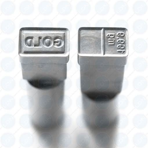 Buy Gold Bar Punch Die Stamp Set for TDP 0, TDP 1.5, TDP 5, TDP 6 Pill Press Tablet Machine