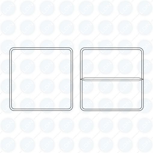 Square Punch Die Stamp Set for TDP 0, TDP 1.5, TDP 5, TDP 6 Pill Press Tablet Machine
